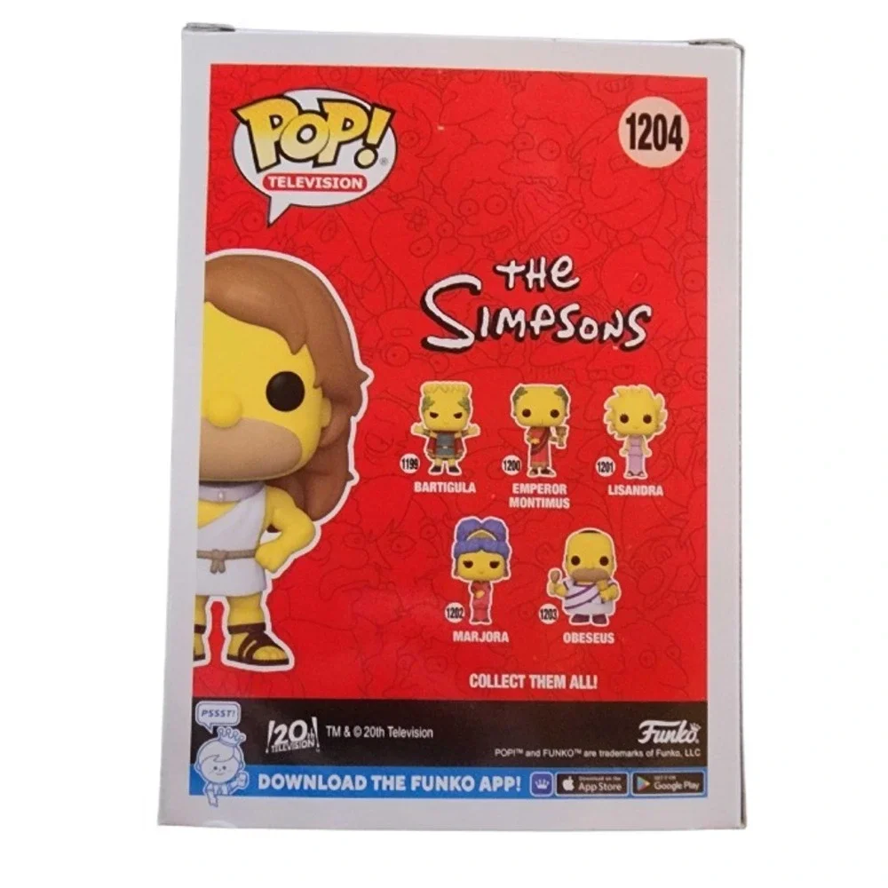 Funko Pop! The Simpsons Young Obeseus 1204 Amazon Exclusive Vinyl Figure NEW